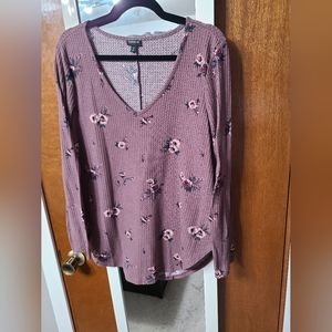 Floral Print Long Sleeve
